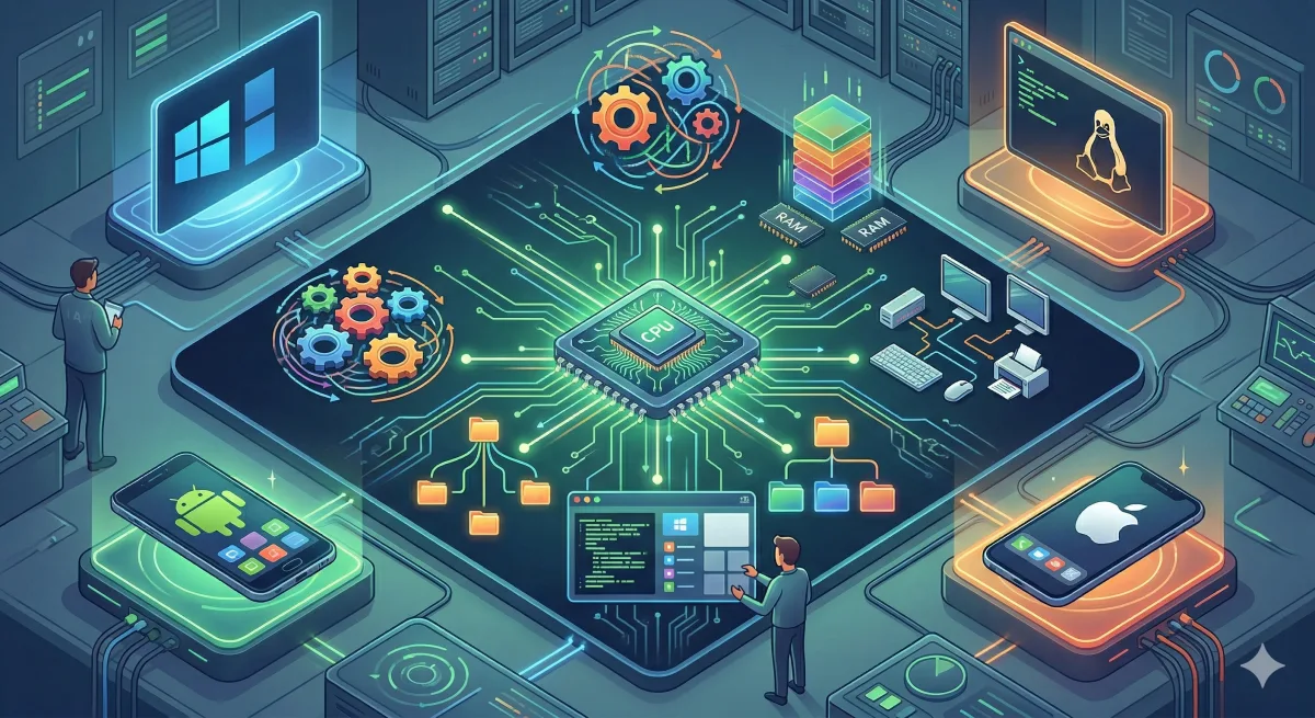 Sistemas operativos. Características y elementos constitutivos. Sistemas Windows. Sistemas Unix y Linux. Sistemas operativos para dispositivos móviles.