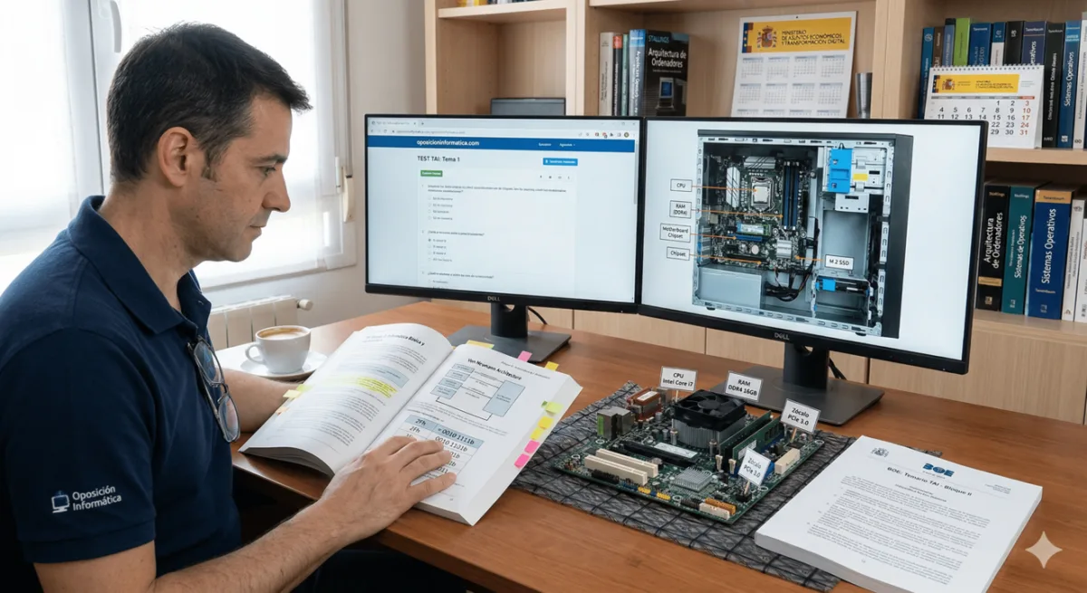 Test y preguntas TAI del estado del tema 1 Informática Básica y Arquitectura de Ordenadores